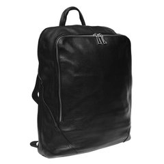Мужской кожаный рюкзак Keizer K168011-black черный