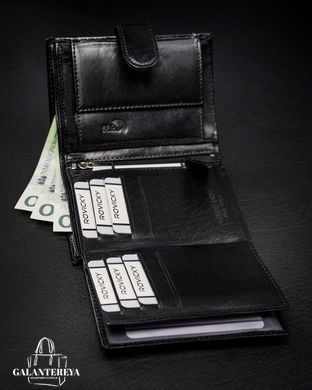 Кошелек мужской кожаный ROVICKY N4L-CMC