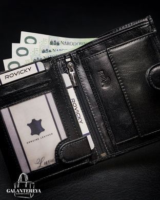 Кошелек мужской кожаный ROVICKY N4L-CMC