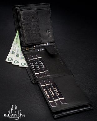 Кошелек мужской кожаный Rovicky N992-PZ-CCR-RFID