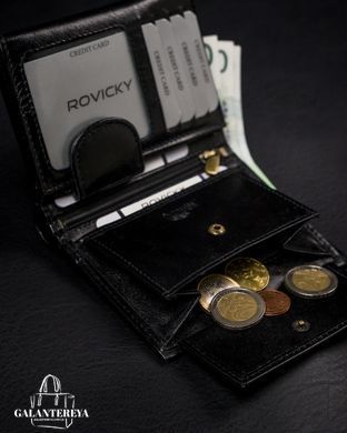 Кошелек мужской кожаный ROVICKY 1502-03-BOR