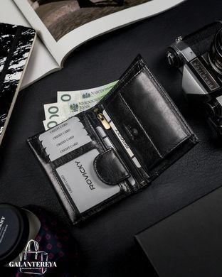 Кошелек мужской кожаный ROVICKY 1502-03-BOR