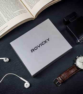 Портмоне чоловіче шкіряне ROVICKY PC-106-BAR