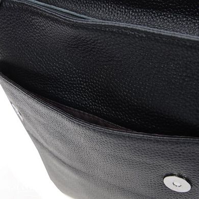 Мессенджер мужской кожаный Borsa Leather 1t9168-black