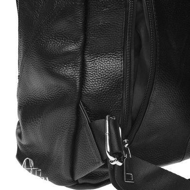 Мужской кожаный рюкзак Keizer K168011-black черный