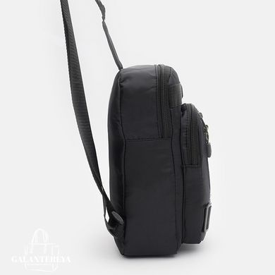 Сумка-слинг через плечо мужская Monsen C1HSSAD154bl-black черная