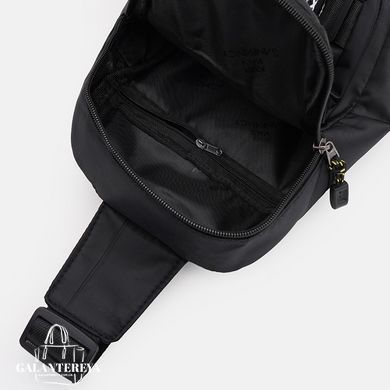 Сумка-слинг через плечо мужская Monsen C1HSSAD154bl-black черная