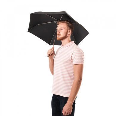Зонт механический Fulton Superslim-1 L552 Black (Черный)