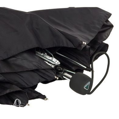 Зонт механический Fulton Superslim-1 L552 Black (Черный)