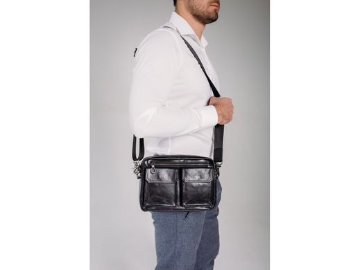 Сумка через плечо мужская кожаная Tiding Bag 720A