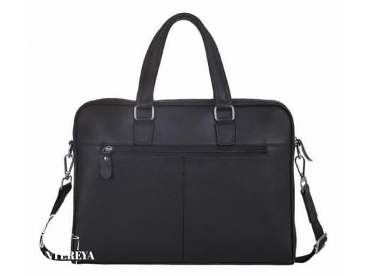 Мужская кожаная сумка для ноутбука Tiding Bag A25-9905A черный
