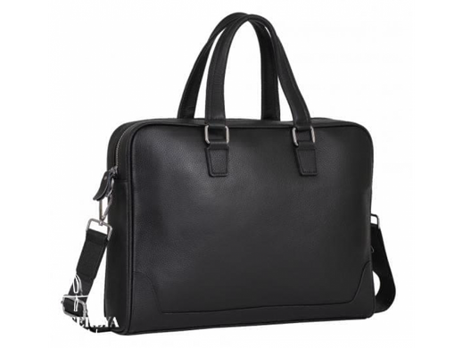 Мужская кожаная сумка для ноутбука Tiding Bag A25-9905A черный