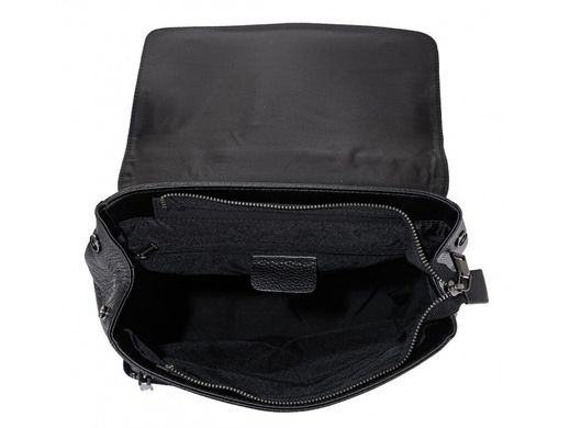 Мужской кожаный рюкзак Tiding Bag NM18-004A черный