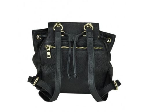 Женский кожаный рюкзак Riche W09-6079A черный