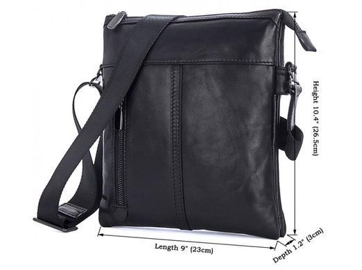 Чоловіча шкіряна сумка через плече Tiding Bag 80261A