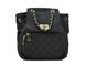 Женский кожаный рюкзак Riche W09-6079A черный 2