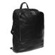 Мужской кожаный рюкзак Keizer K168011-black черный 1