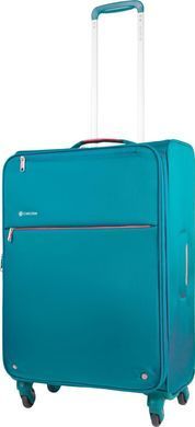 Чемодан на 4-х колесах CARLTON Ozone 110J467;117 бирюзовый