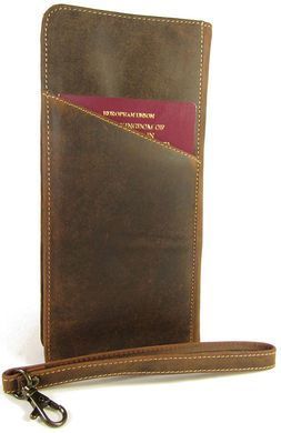 Дорожное кожаное портмоне Visconti 728_oil_tan
