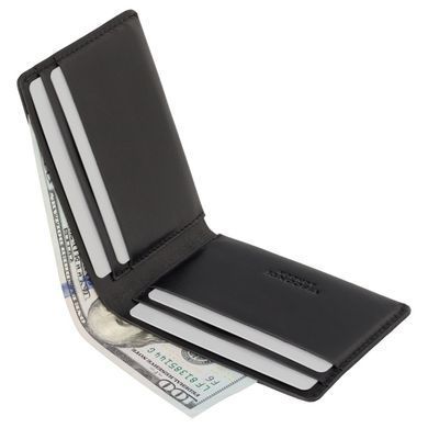 Портмоне мужское кожаное Visconti RW49 Dollar (Black)