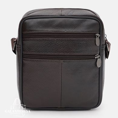 Сумка через плечо мужская кожаная Keizer K18460br-brown