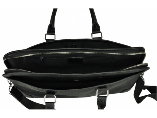 Мужская кожаная сумка для ноутбука Tiding Bag A25F-17620A черный