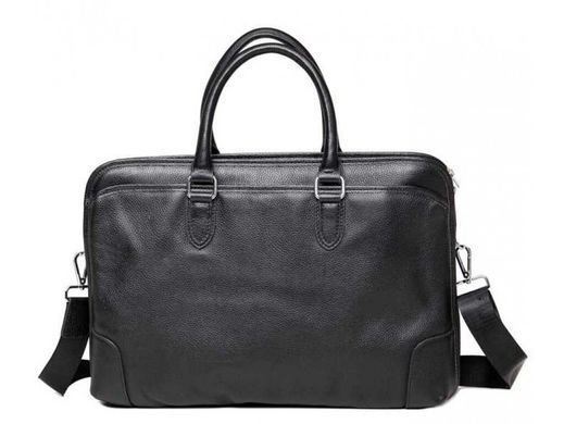 Мужская кожаная сумка для ноутбука Tiding Bag A25F-17620A черный