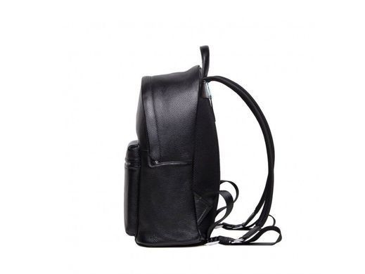 Чоловічий шкіряний рюкзак Tiding Bag NB52-0910A чорний