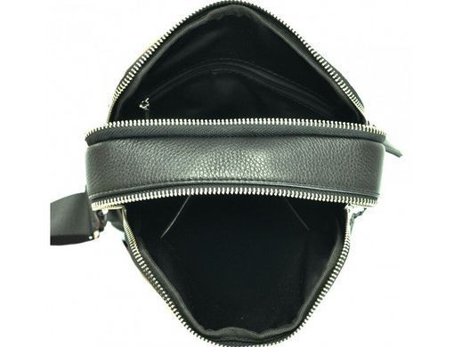 Мужской кожаный мессенджер Tiding Bag NA50-5202A черный