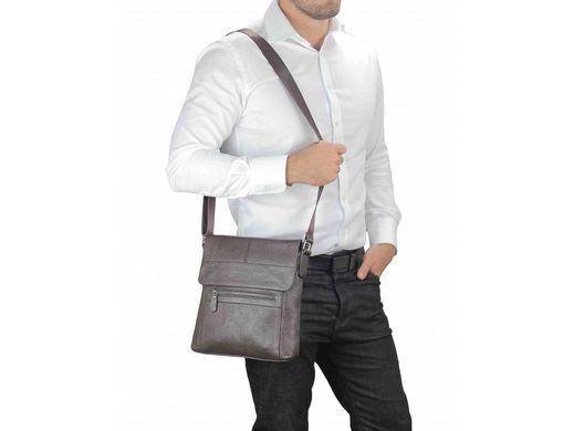 Мессенджер мужской кожаный Tiding Bag M38-9117-2B