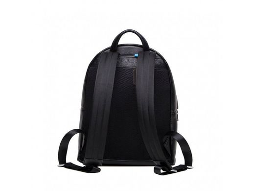Мужской кожаный рюкзак Tiding Bag NB52-0910A черный