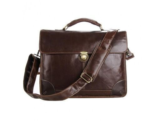 Мужской кожаный портфель TIDING BAG 7091C