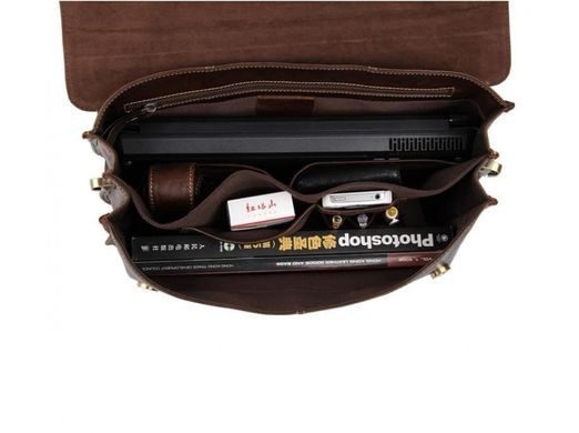 Мужской кожаный портфель TIDING BAG 7091C