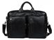 Мужская кожаная сумка-рюкзак Tiding Bag A25F-9014A черный 8
