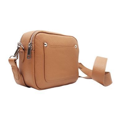 Женская кожаная сумка кросс-боди Italian fabric bags 2364