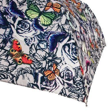 Зонт женский механический Fulton Superslim-2 L553 Multicolored, butterflies (Разноцветный, бабочки)