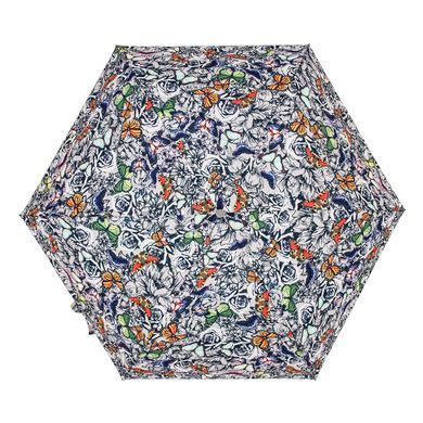 Зонт женский механический Fulton Superslim-2 L553 Multicolored, butterflies (Разноцветный, бабочки)