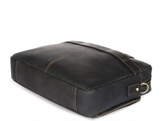 Кожаная сумка для ноутбука Tiding Bag t0033A черный