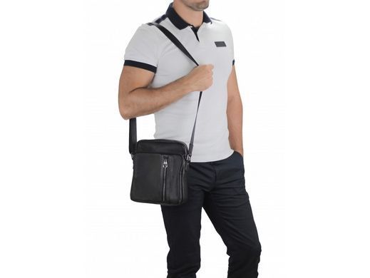 Мессенджер мужской кожаный Tiding Bag 9836A