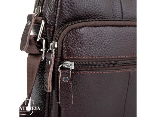 Мессенджер мужской кожаный Tiding Bag NM20-2610DB