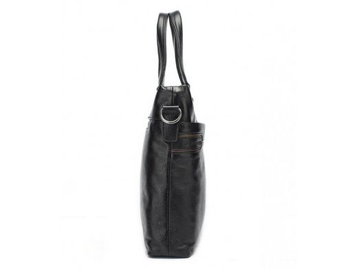 Мужская кожаная сумка для ноутбука Bexhill BX9004A черный