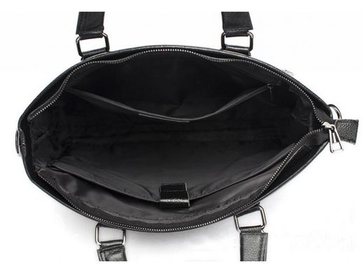 Мужская кожаная сумка для ноутбука Bexhill BX9004A черный