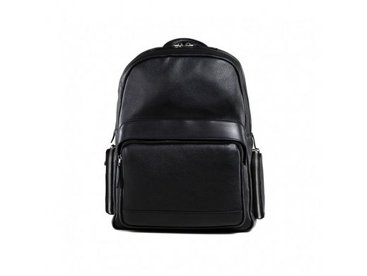 Мужской кожаный рюкзак Tiding Bag B3-047A черный