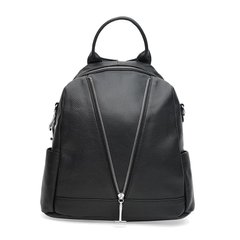 Рюкзак-сумка женский кожаный Ricco Grande K1183-black