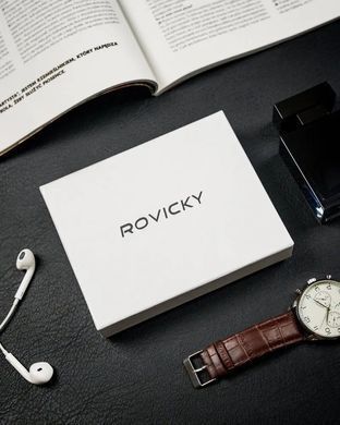 Гаманець чоловічий шкіряний Rovicky N4L-PZ-CCR-RFID