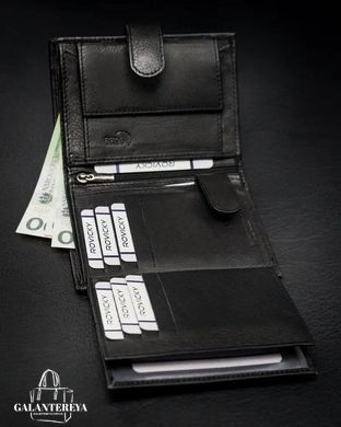 Кошелек мужской кожаный Rovicky N4L-PZ-CCR-RFID