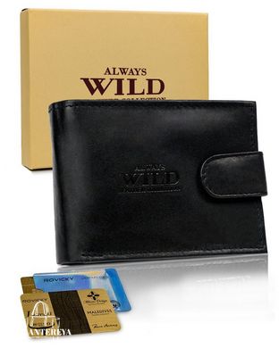 Кошелек мужской кожаный Always Wild N992L-SCR