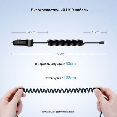 Автомобильное зарядное устройство RAXFLY RAX129755