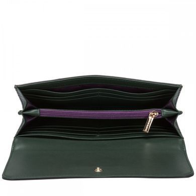 Гаманець жіночий шкіряний Smith & Canova 26802 Althorp (Green-Brown)