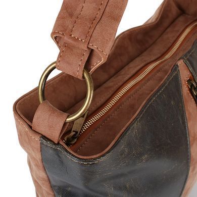 Сумка женская LASKARA LK10203-choco-camel